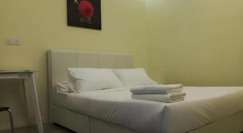 Bed in Hotel Pangkor Mutiara Bed in Hotel Pangkor Mutiara