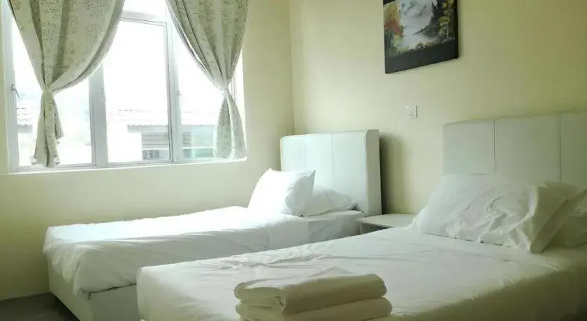 Bed in Hotel Pangkor Mutiara Bed in Hotel Pangkor Mutiara