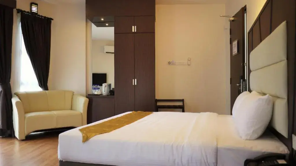 Bed in Hotel Grand Baron Bed in Hotel Grand Baron