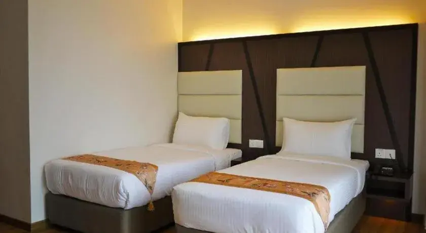 Bed in Hotel Grand Baron Bed in Hotel Grand Baron