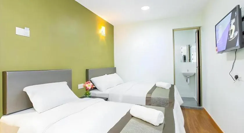 Bed in Hotel Ledang Utama