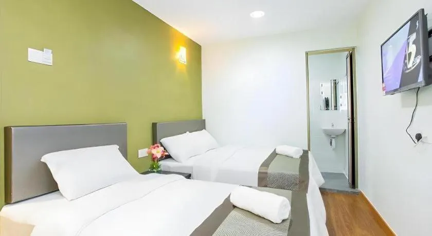 Bed in Hotel Ledang Utama