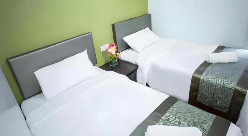 Bed in Hotel Ledang Utama