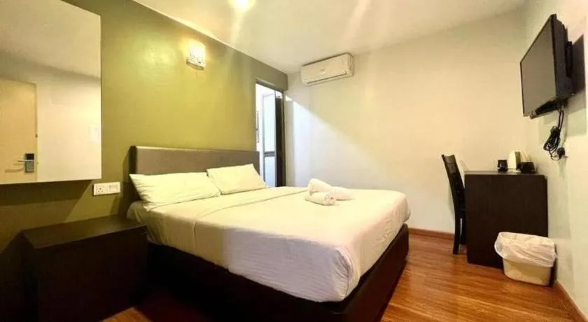 Bed in Hotel Ledang Utama