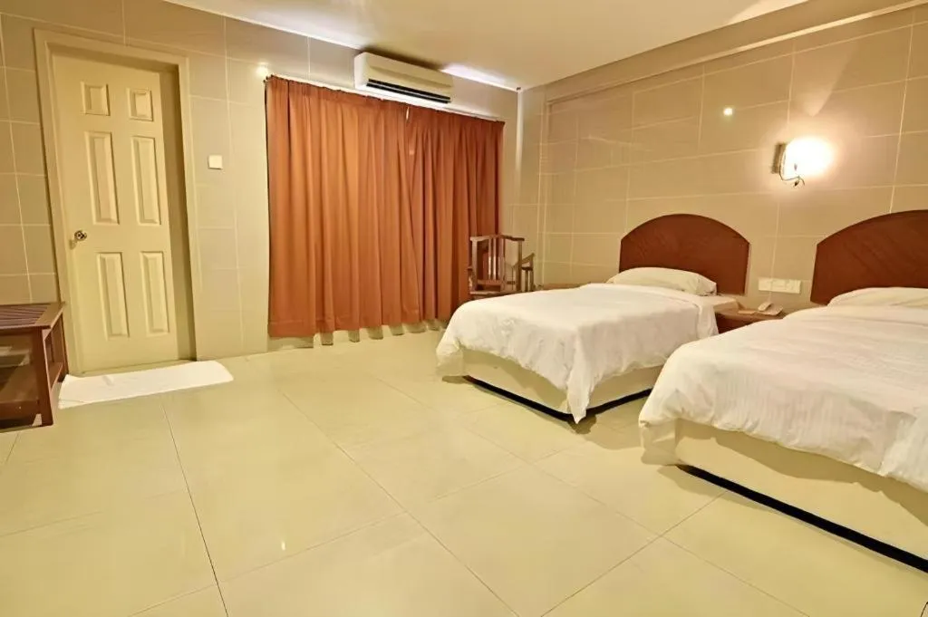 Bed in WW Hotel Ipoh