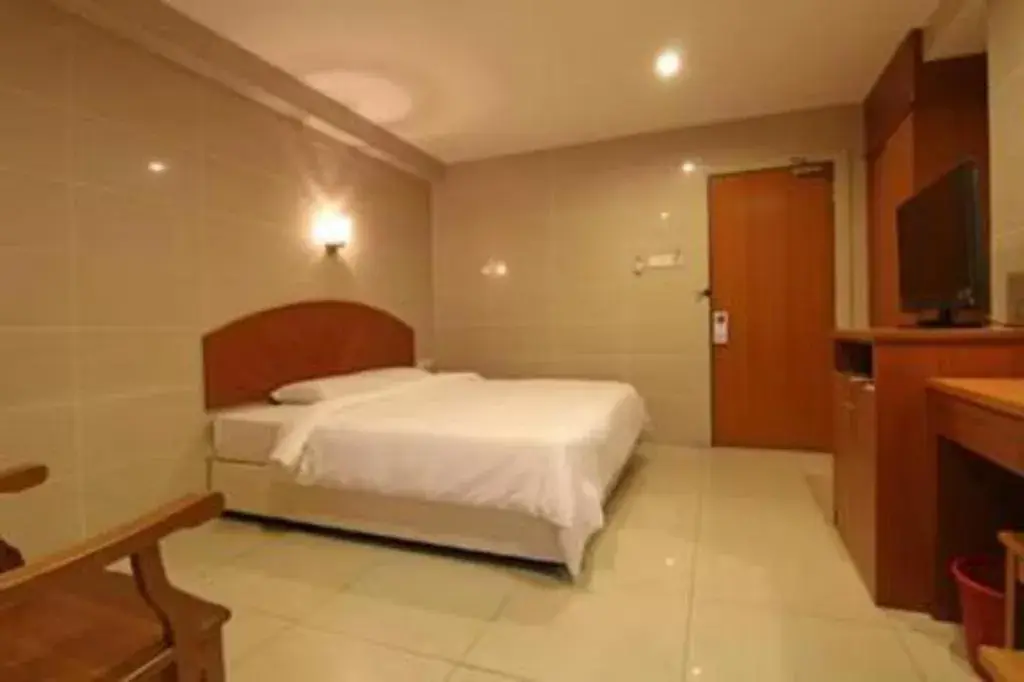 Bed in WW Hotel Ipoh Bed in WW Hotel Ipoh