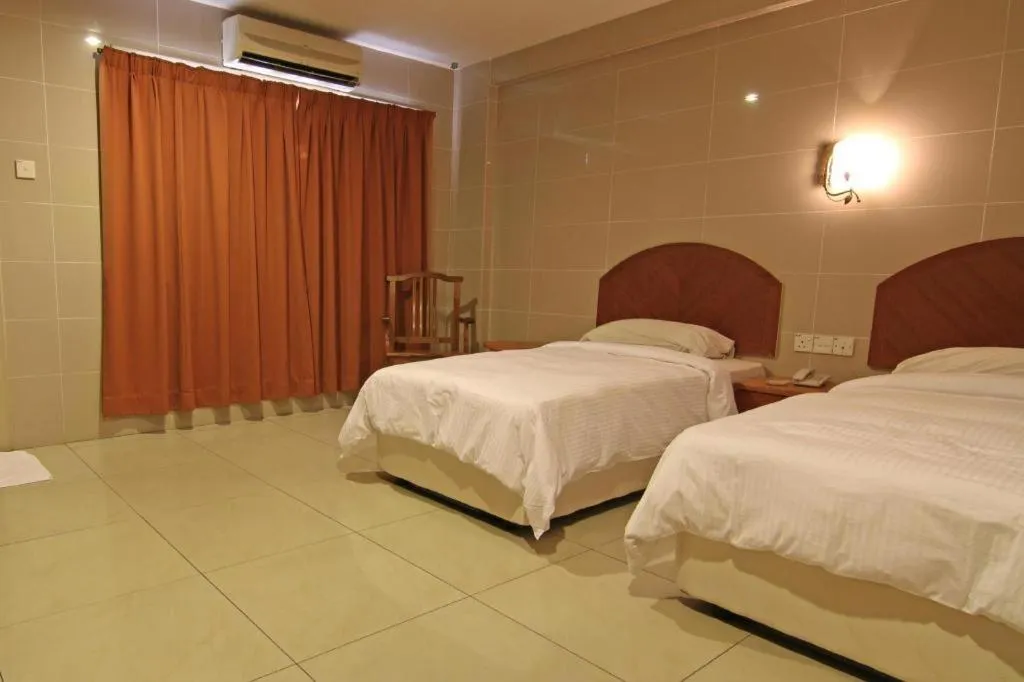 Bed in WW Hotel Ipoh