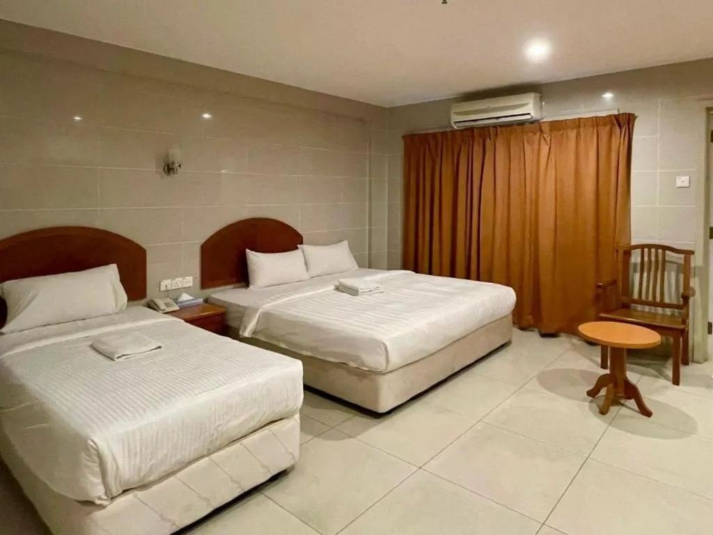 Bed in WW Hotel Ipoh