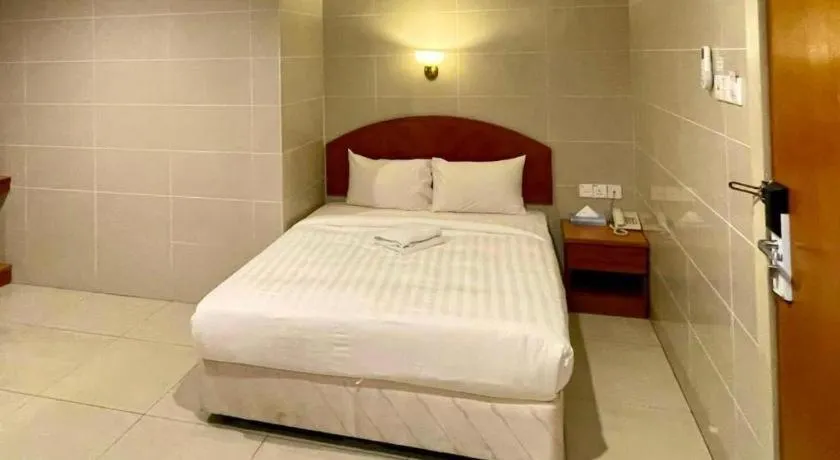 Bed in WW Hotel Ipoh