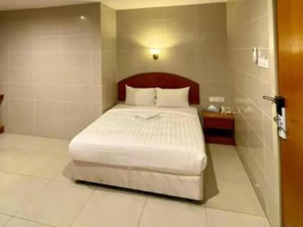 Bed in WW Hotel Ipoh Bed in WW Hotel Ipoh