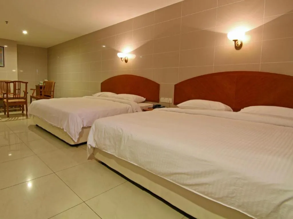 Bed in WW Hotel Ipoh