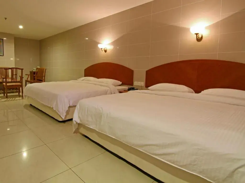 Bed in WW Hotel Ipoh Bed in WW Hotel Ipoh