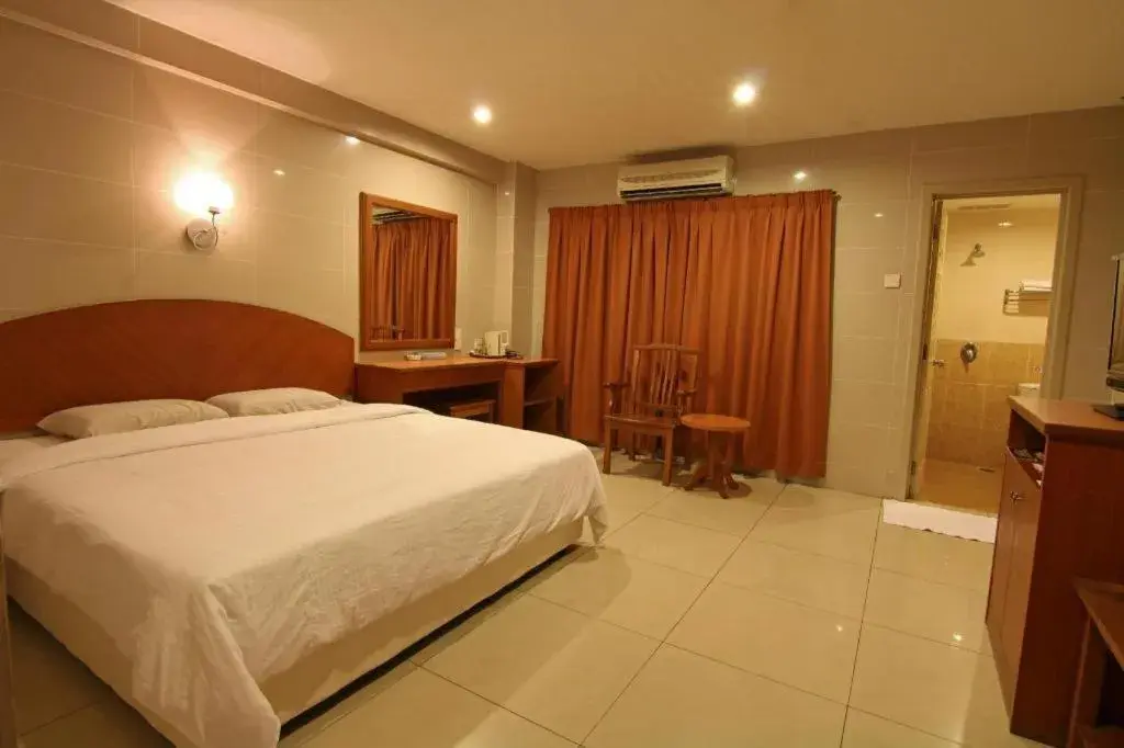 Bed in WW Hotel Ipoh Bed in WW Hotel Ipoh