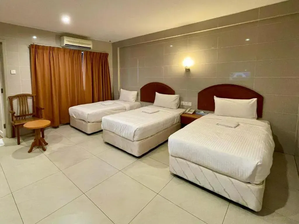 Bed in WW Hotel Ipoh Bed in WW Hotel Ipoh