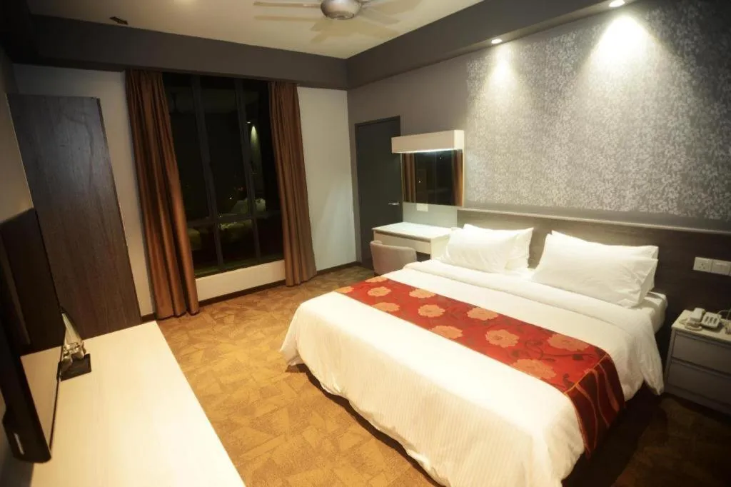 Bed in Star-Well hotel