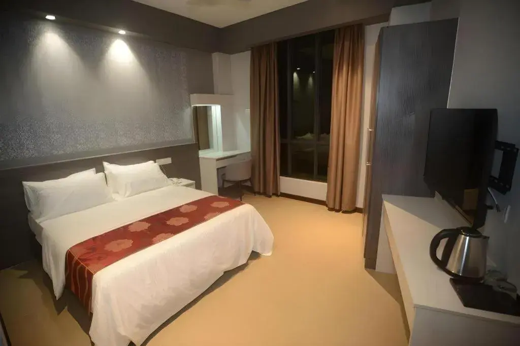 Bed in Star-Well hotel Bed in Star-Well hotel