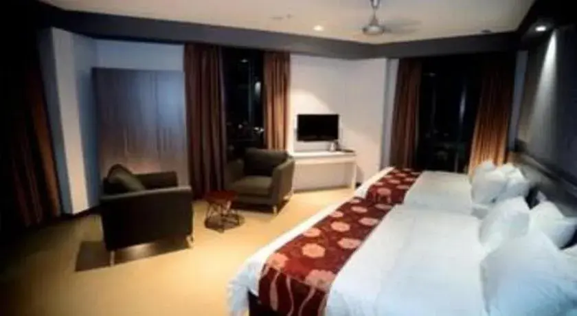 Bed in Star-Well hotel Bed in Star-Well hotel