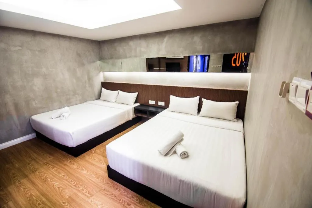 Bed in Monaco Boutique Hotel Sadong Jaya