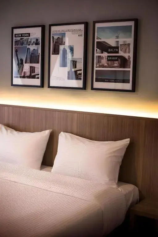 Bed in Hotel Insuna Bed in Hotel Insuna