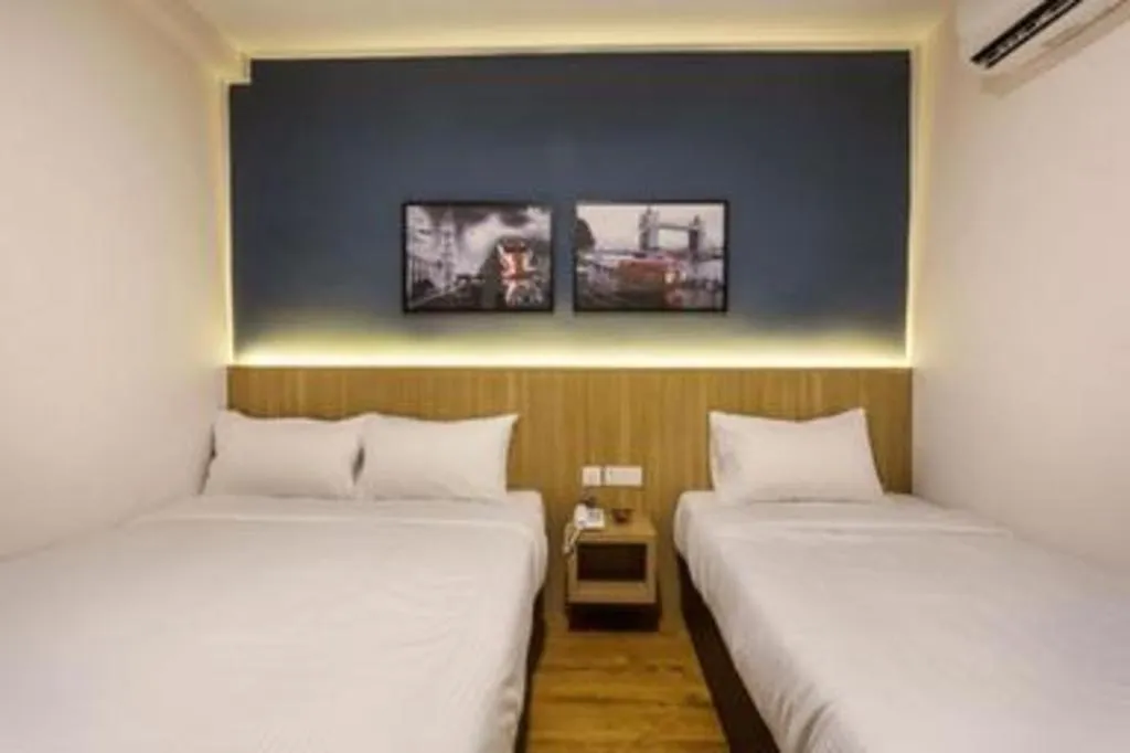 Bed in Hotel Insuna