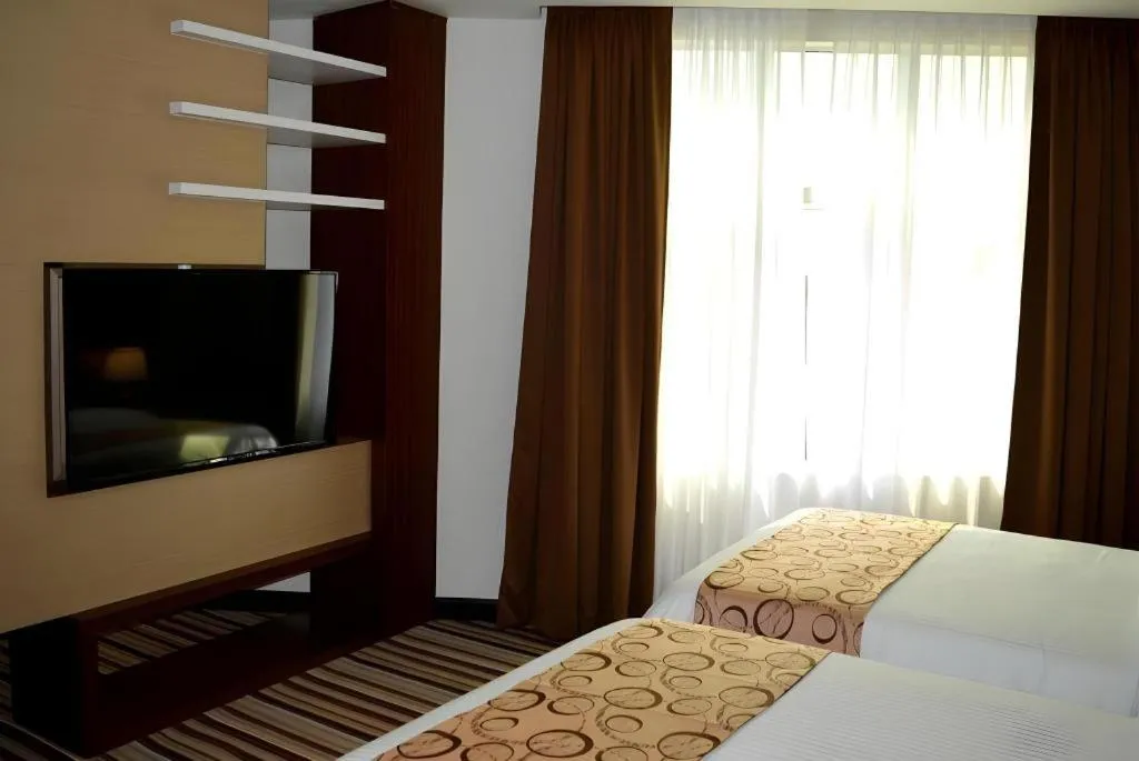 Bed in Goldsands Hotel Langkawi