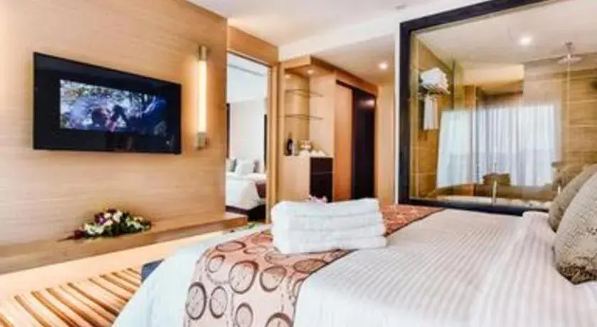 Bed in Goldsands Hotel Langkawi Bed in Goldsands Hotel Langkawi