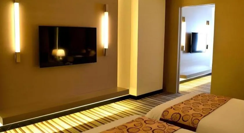 Bed in Goldsands Hotel Langkawi