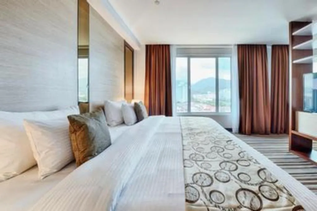 Bed in Goldsands Hotel Langkawi