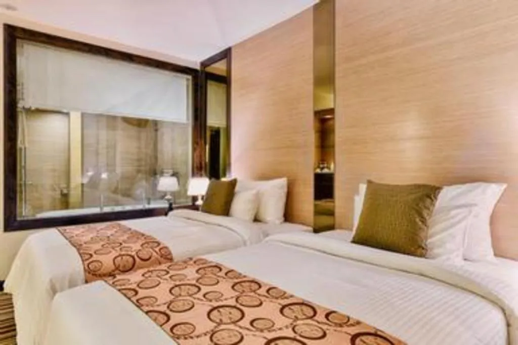 Bed in Goldsands Hotel Langkawi