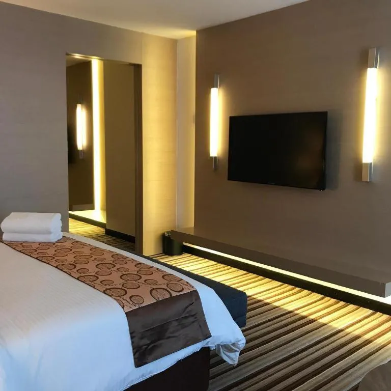 Bed in Goldsands Hotel Langkawi