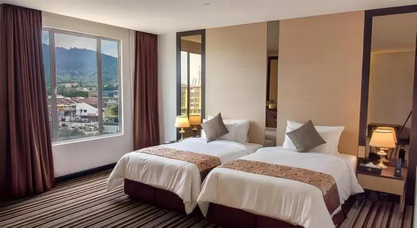 Bed in Goldsands Hotel Langkawi Bed in Goldsands Hotel Langkawi