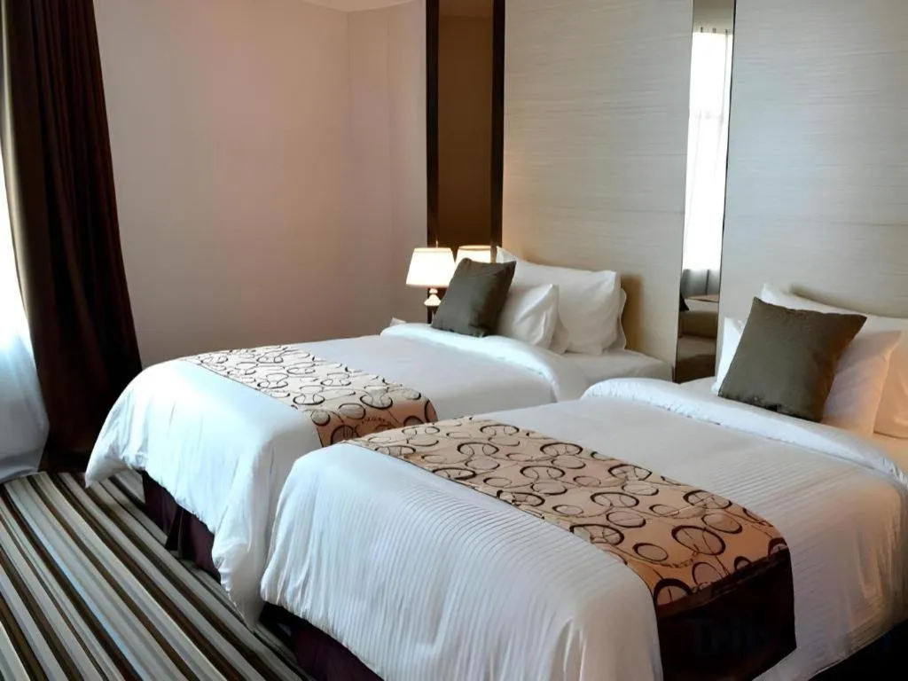 Bed in Goldsands Hotel Langkawi