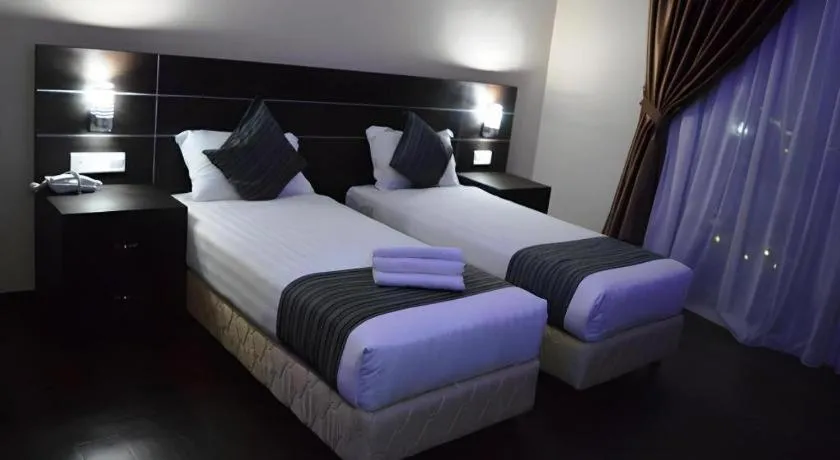Bed in Goldsands Hotel Langkawi
