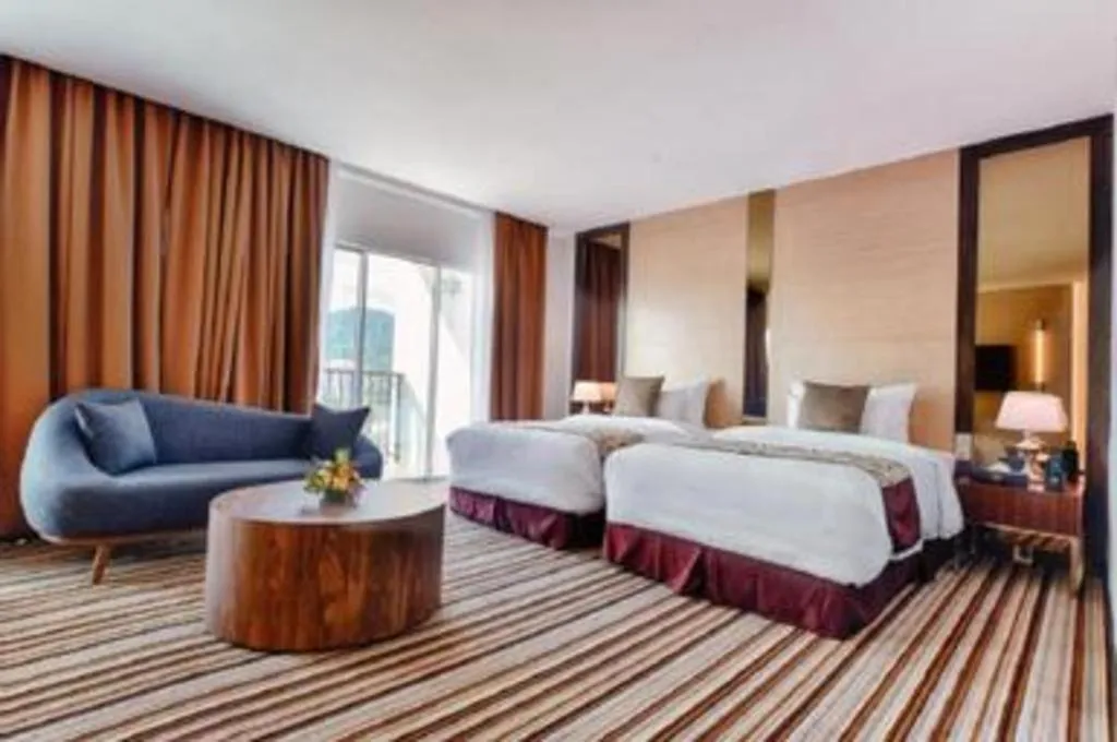 Bed in Goldsands Hotel Langkawi