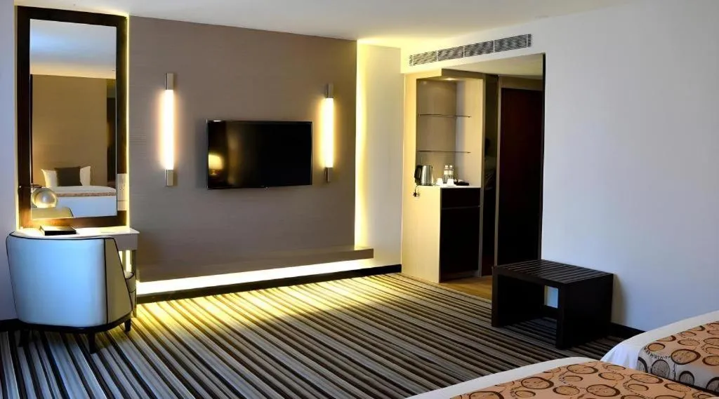 Bed in Goldsands Hotel Langkawi