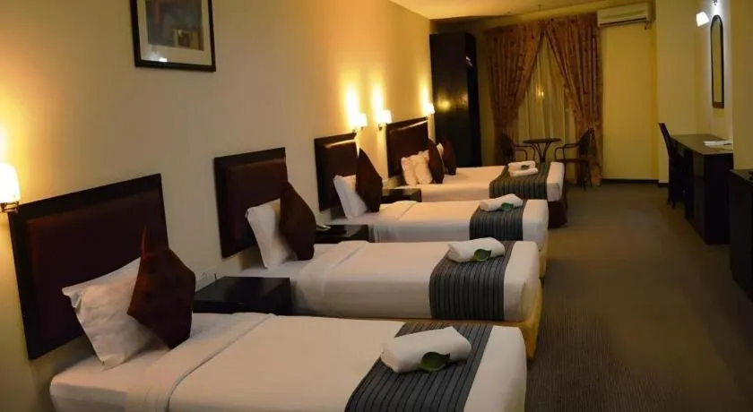 Bed in Goldsands Hotel Langkawi