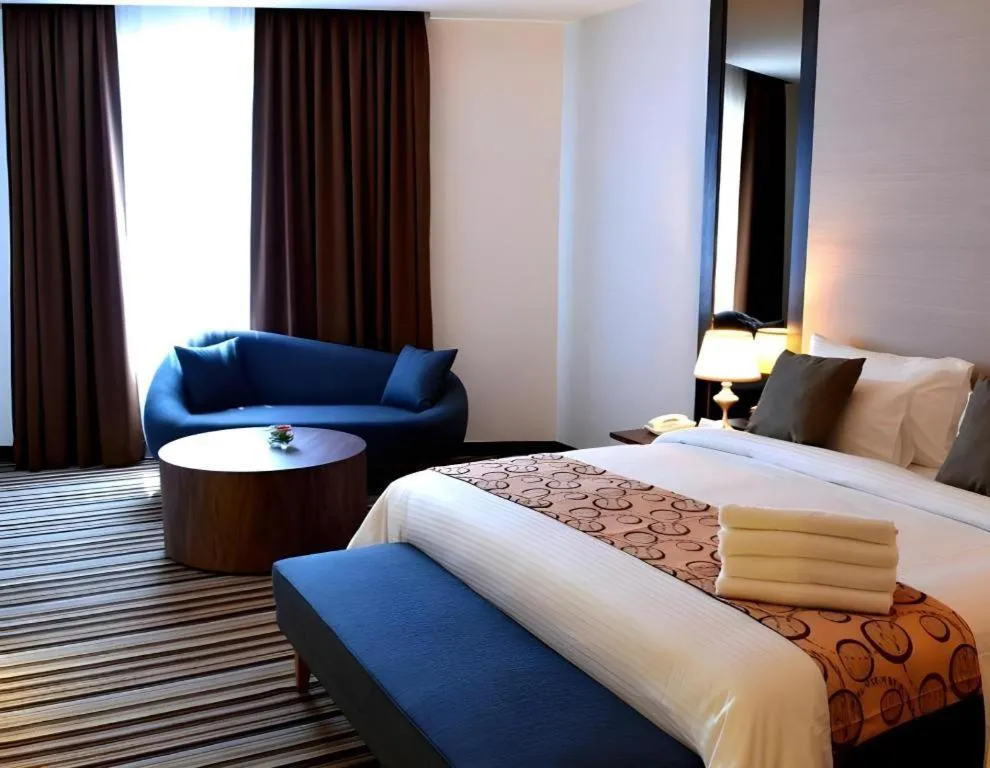 Bed in Goldsands Hotel Langkawi