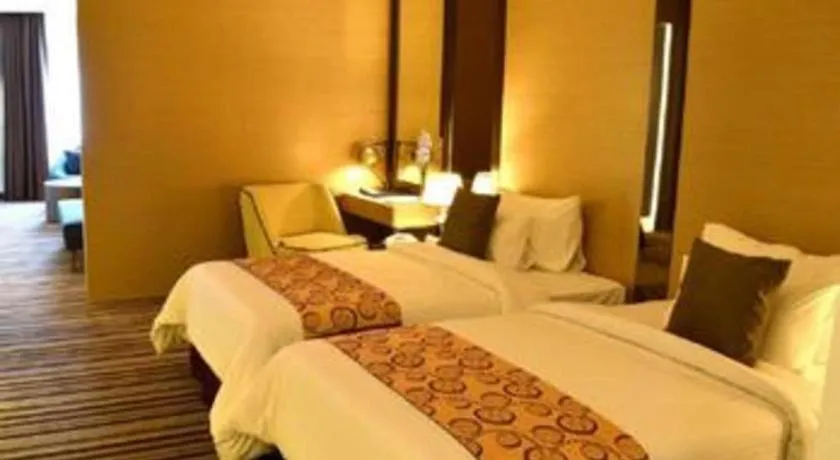 Bed in Goldsands Hotel Langkawi