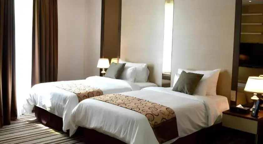 Bed in Goldsands Hotel Langkawi Bed in Goldsands Hotel Langkawi