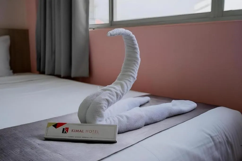 Bed in Kimal Hotel Taiping