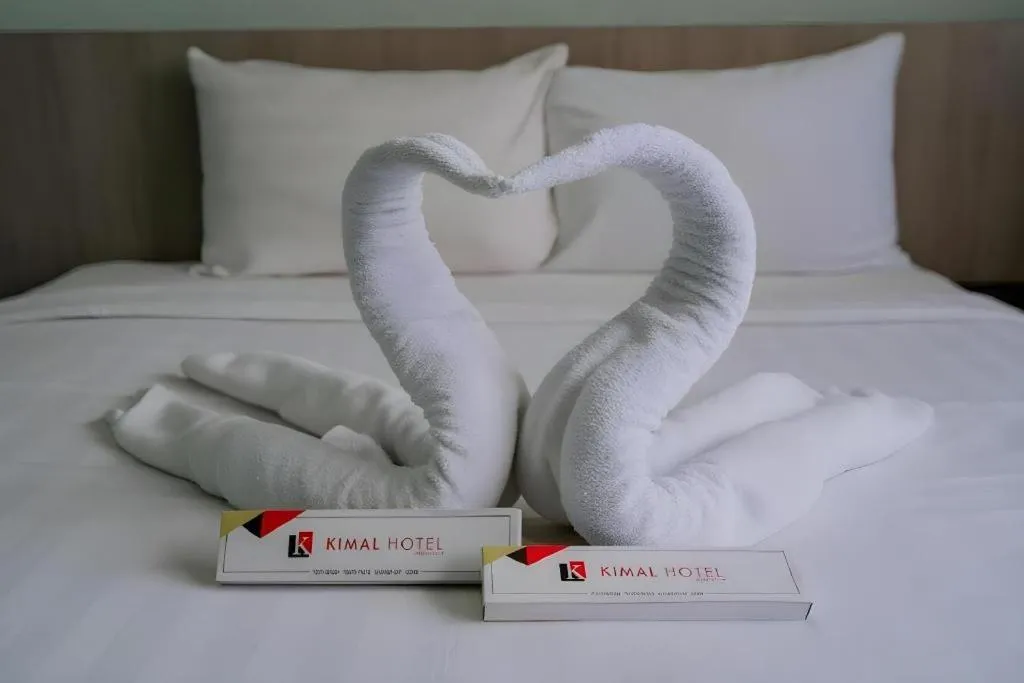 Bed in Kimal Hotel Taiping