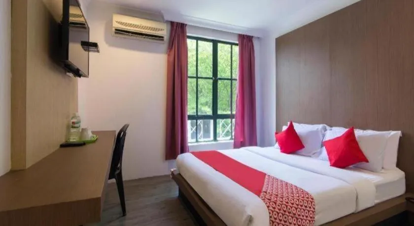 Bed in OYO 1045 Azimuth Hotel