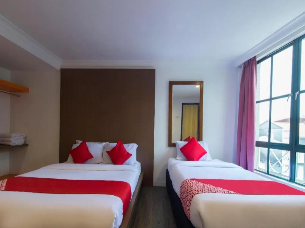 Bed in OYO 1045 Azimuth Hotel