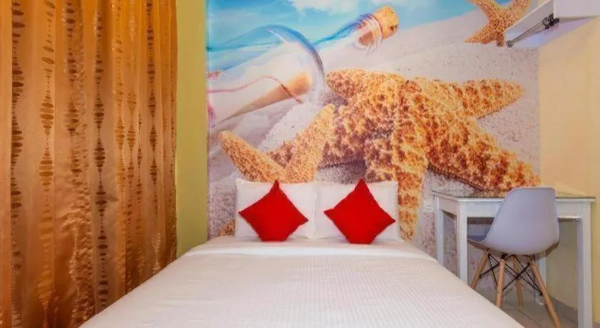Bed in Starfish Hotel