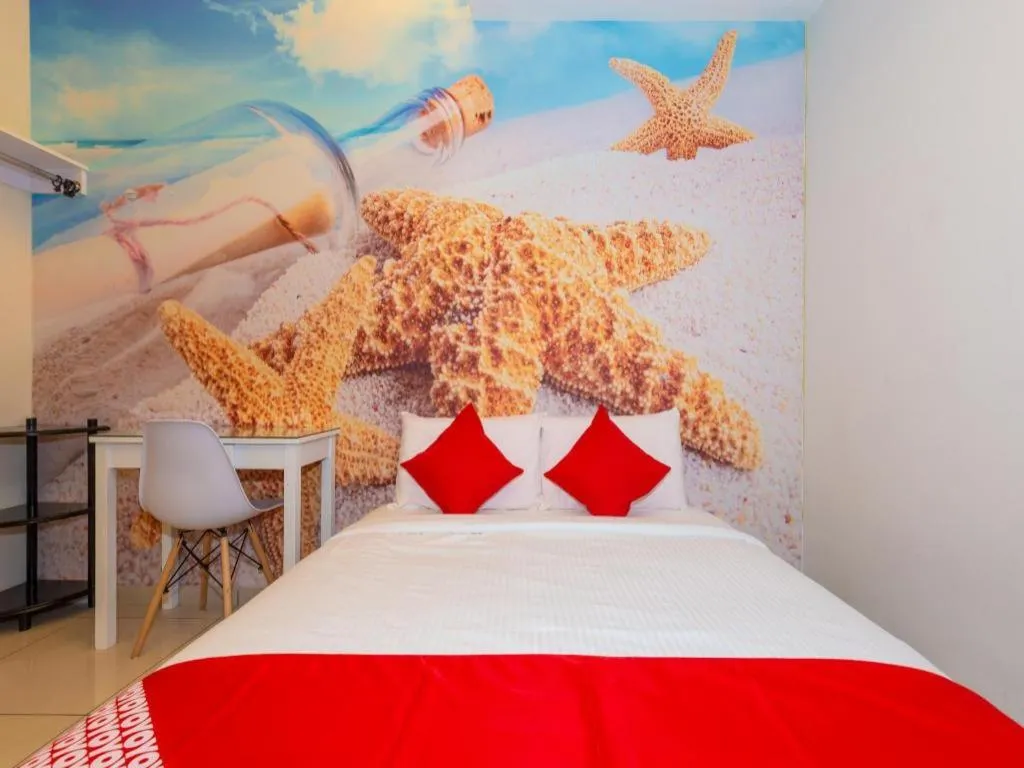 Bed in Starfish Hotel