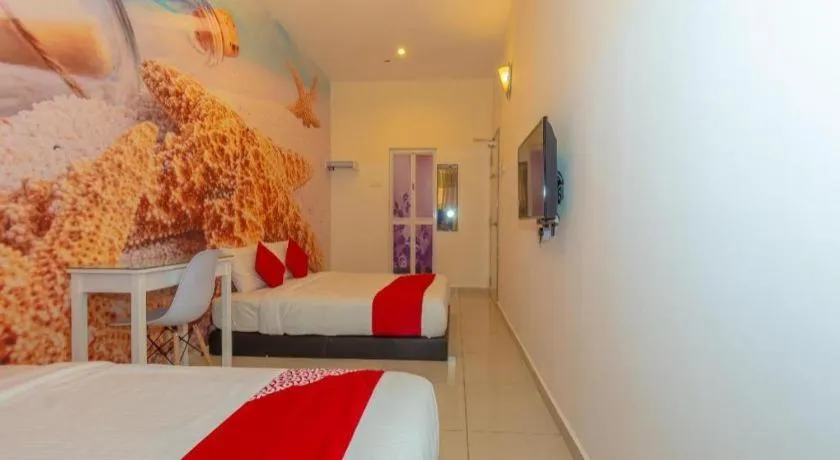 Bed in Starfish Hotel