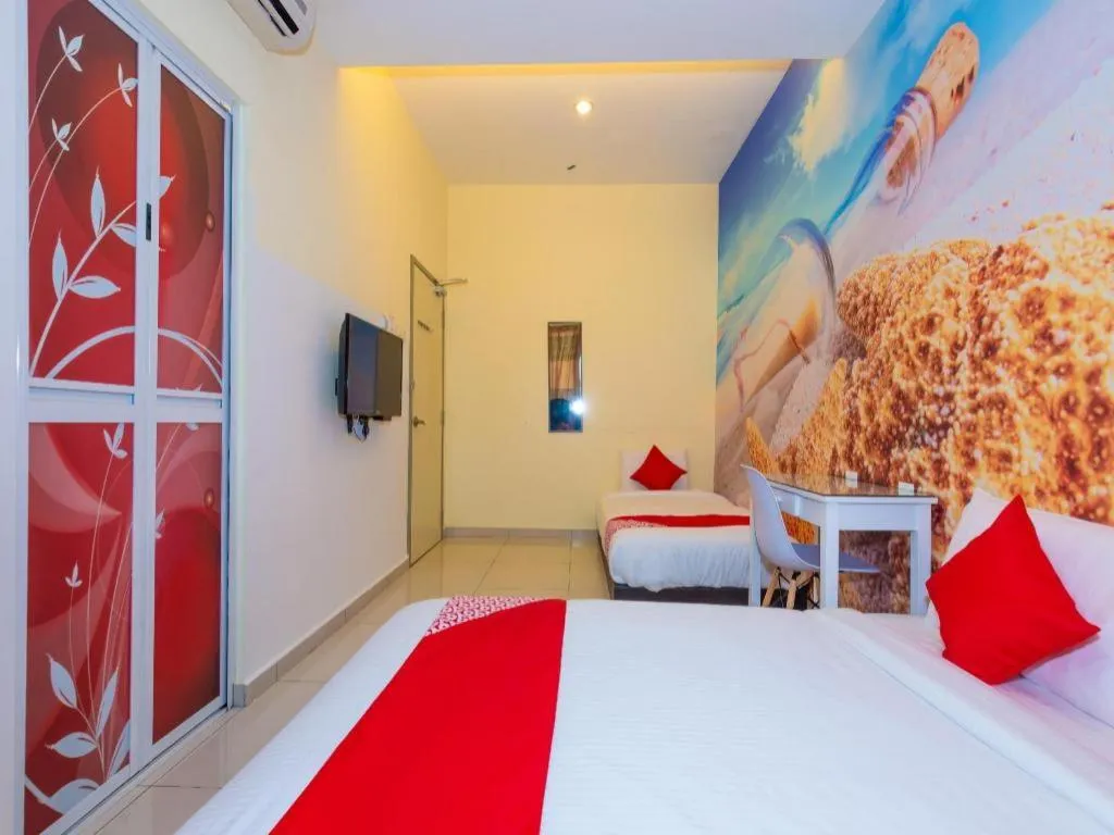 Bed in Starfish Hotel