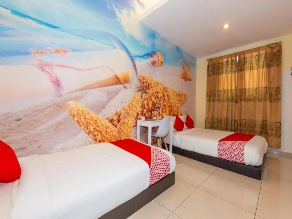 Bed in Starfish Hotel