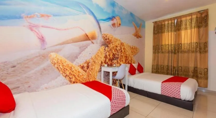 Bed in Starfish Hotel