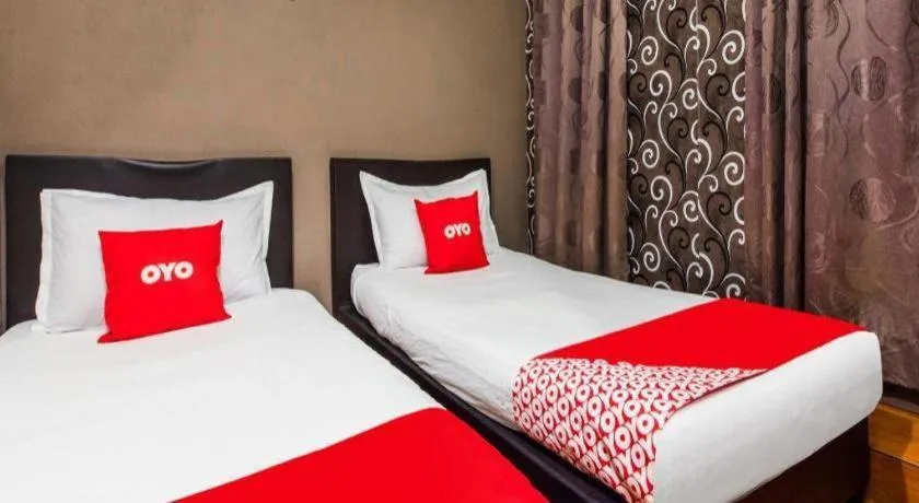 Bed in OYO 44123 Hotel Al-Saif